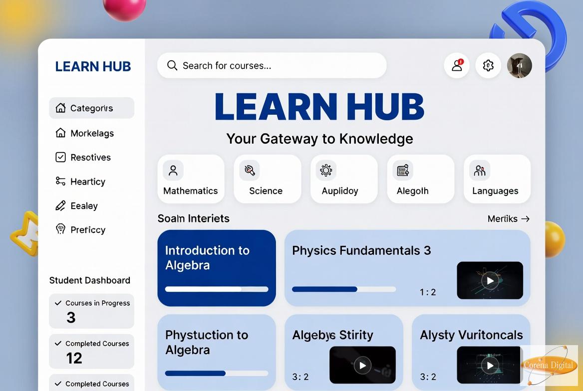Site éducatif / e-learning