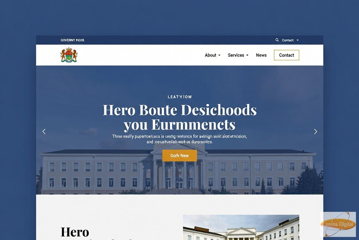 Site institutionnel / administratif